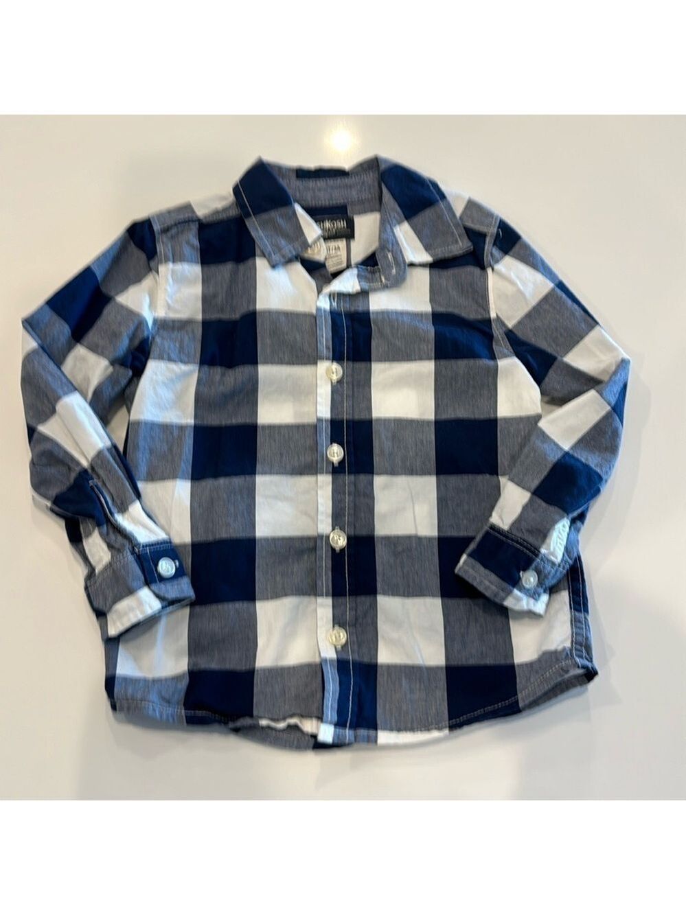 Oshkosh B'gosh Plaid Button Down Shirt Size 3T